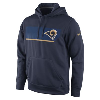 Nike Performance Pullover (NFL St. Louis Rams) Mens Training Hoodie   College N