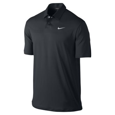 TW Engineered Mens Golf Polo   Black