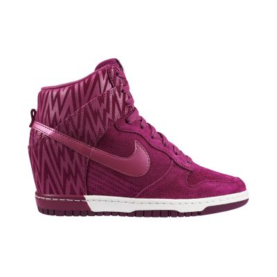 Nike Dunk Sky Hi Print Womens Shoes   Bright Magenta