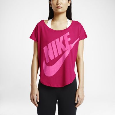 Nike Signal Womens T Shirt   Fuchsia Force