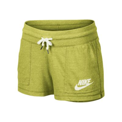 Nike Gym Vintage Womens Shorts   Venom Green