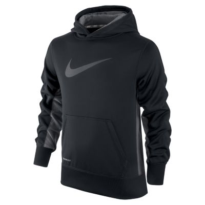 Nike KO 2.0 Pullover Boys Training Hoodie   Black