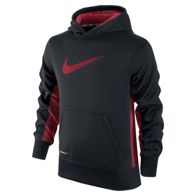 Nike KO 2.0 Pullover Boys Training Hoodie   Black