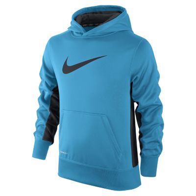 Nike KO 2.0 Pullover Boys Training Hoodie   Vivid Blue