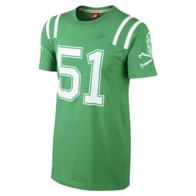 Nike BB51 Football Mens T Shirt   Gamma Green