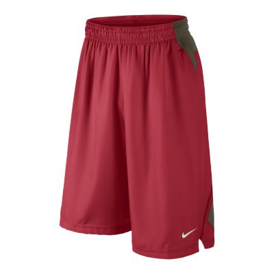 LeBron 12 Game Time 11 Mens Basketball Shorts   University Red