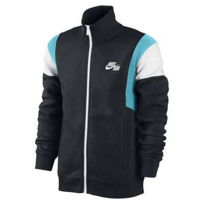 Nike Heritage Mens Warm Up Jacket   Black