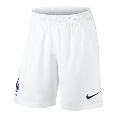 2013/14 FFF Stadium Mens Soccer Shorts   Football White