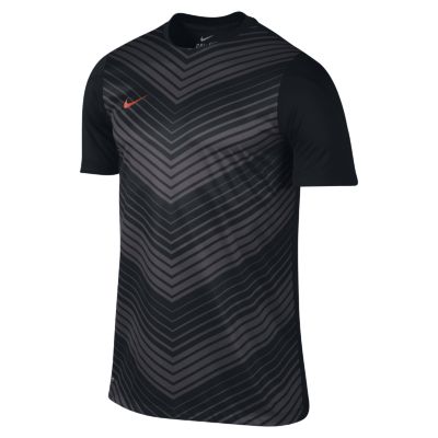 Nike Squad Pre Match Mens Soccer Jersey   Black