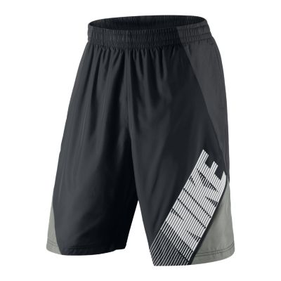 Nike 11 Flow Color Blocked Mens Shorts   Black