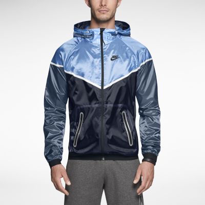 Nike Tech Windrunner Mens Jacket   University Blue