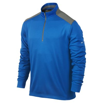 Nike Dri FIT Performance Mens Golf Top   Military Blue