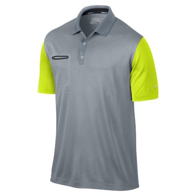 Nike Lightweight Innovation Color Mens Golf Polo   Light Magnet Grey