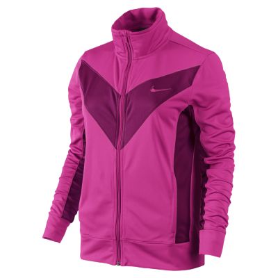 Nike Soccer Womens Warm Up Jacket   Pink Foil