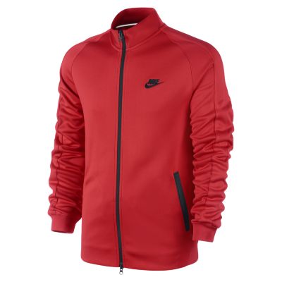 Nike N98 Mens Track Jacket   Light Crimson