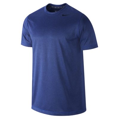 Nike Sphere Short Sleeve Crew Mens Training Shirt   Game Royal