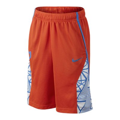 KD Data Storm Boys Basketball Shorts   Team Orange