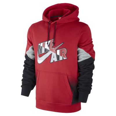 Nike Basketball Pivot Mens Hoodie   University Red