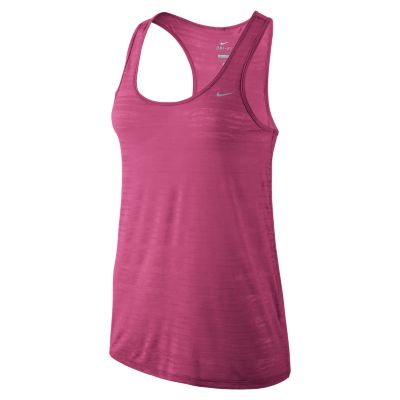 Nike Dri FIT Touch Breeze Womens Running Tank Top   Dynamic Pink