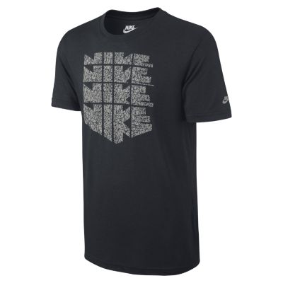 Nike Hollister Block Mens T Shirt   Black