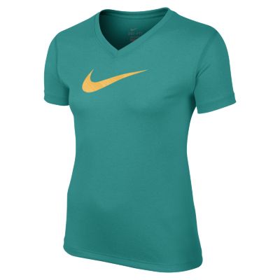 Nike Legend Zap Girls T Shirt   Turbo Green