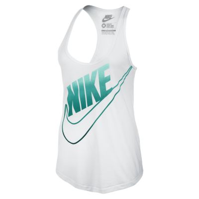 Nike Futura Fade Womens Tank Top   White