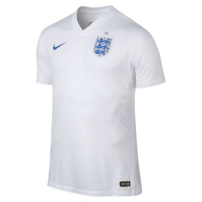 2014 England Match Mens Soccer Jersey   Football White