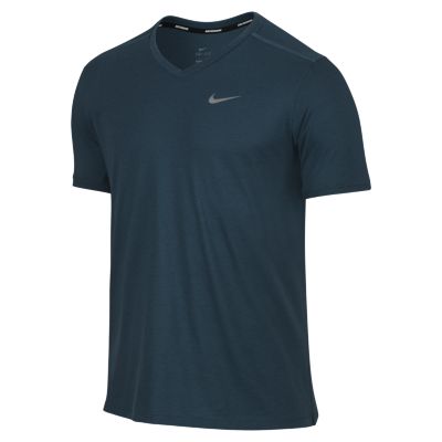 Nike Tailwind Mens Running Shirt   Night Factor