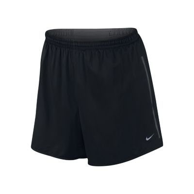 Nike 5 Raceday Mens Running Shorts   Black