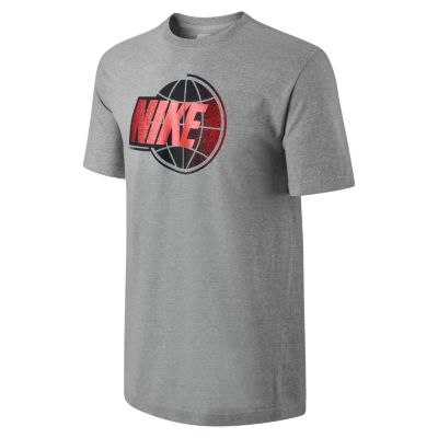 Nike Global Mens T Shirt   Dark Grey Heather