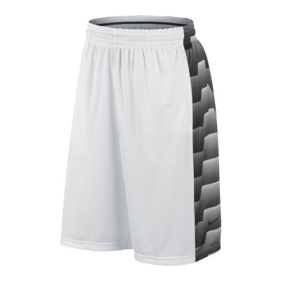 LeBron Brutal Mens Basketball Shorts   White