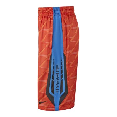 Nike The Only Hyper Elite Mens Basketball Shorts   Team Orange