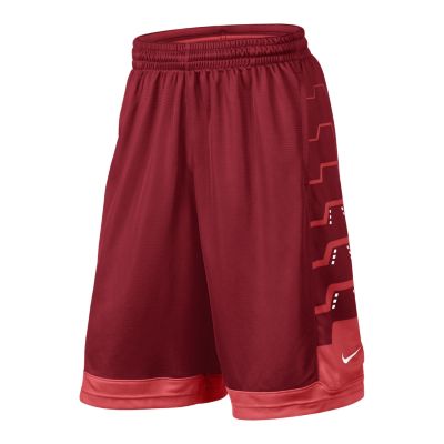 LeBron Driven Mens Basketball Shorts   Gym Red