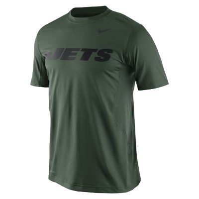 Nike Pro Combat Hypercool Fitted Speed 3 (NFL New York Jets) Mens Shirt   Fir