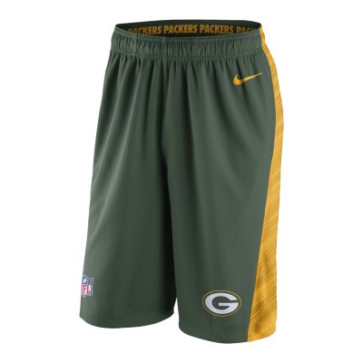 Nike Speed Fly XL 2.0 (NFL Green Bay Packers) Mens Training Shorts   Fir