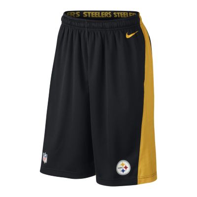 Nike Speed Fly XL 2.0 (NFL Pittsburgh Steelers) Mens Training Shorts   Black