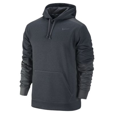 Nike KO Chainmaille Pullover Mens Training Hoodie   Black