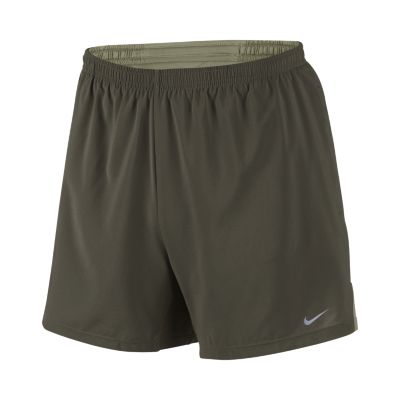 Nike 5 Distance Mens Running Shorts   Cargo Khaki