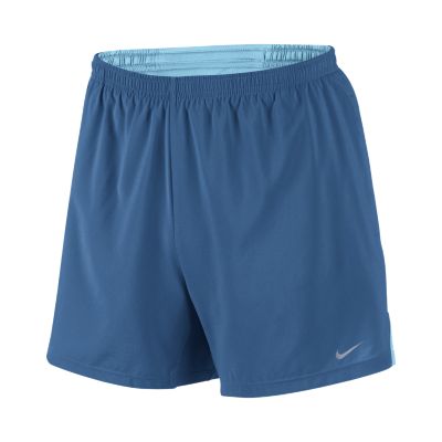 Nike 5 Distance Mens Running Shorts   Military Blue