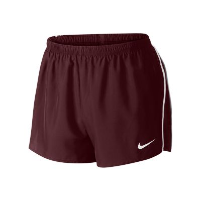 Nike 2 Tempo Split Mens Running Shorts   Team Dark Maroon