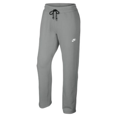 Nike Intentional Open Hem Fleece Mens Pants   Dark Grey Heather