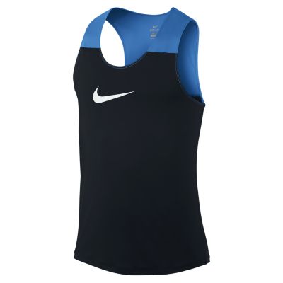 Nike Racing Mens Running Tank Top   Black