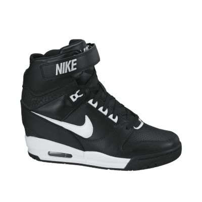 Nike Air Revolution Sky Hi Womens Shoes   Black