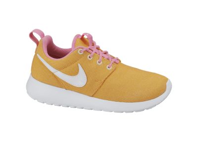 Nike Roshe Run (3.5y 7y) Girls Shoes   Atomic Mango