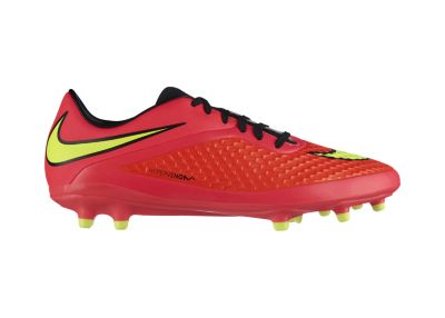 Nike HYPERVENOM Phelon Mens Firm Ground Soccer Cleats   Bright Crimson