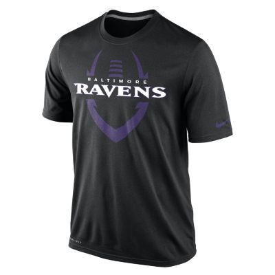 Nike Legend Icon (NFL Baltimore Ravens) Mens T Shirt   Black