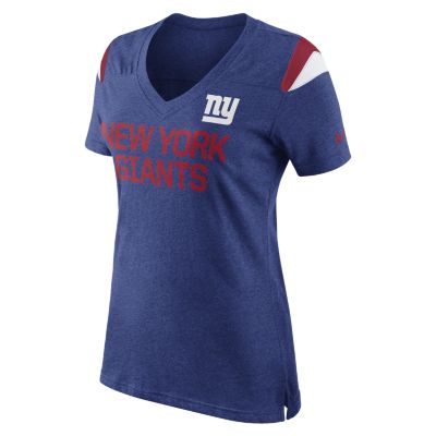 Nike Fan (NFL New York Giants) Womens Top   Rush Blue