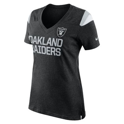 Nike Fan (NFL Oakland Raiders) Womens Top   Black