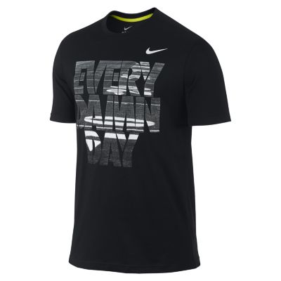 Nike Every Damn Day Mens T Shirt   Black