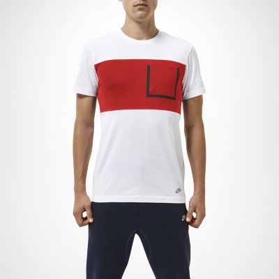 Nike Bonded Pocket Mens T Shirt   White